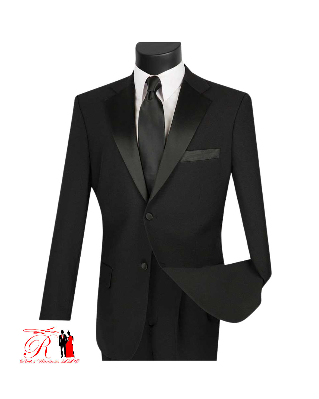 Vinci Big & Tall Tuxedo Collection-Regular Fit