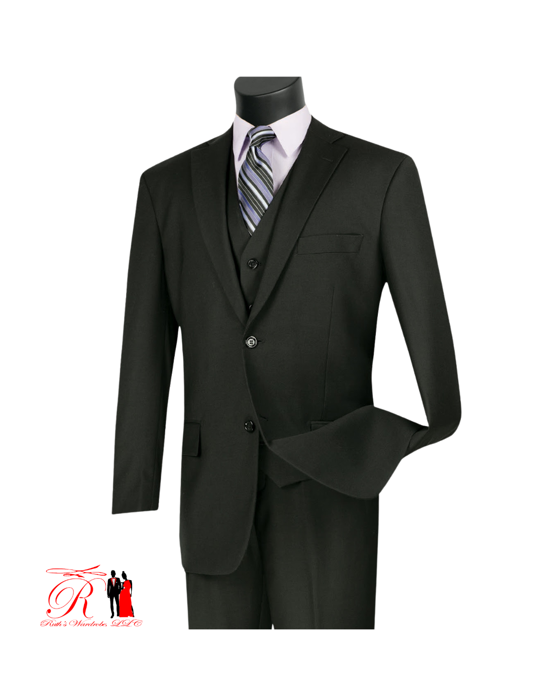 Vinci Regular Fit Executive Single Breasted 3 Piece Men's Suit Collection