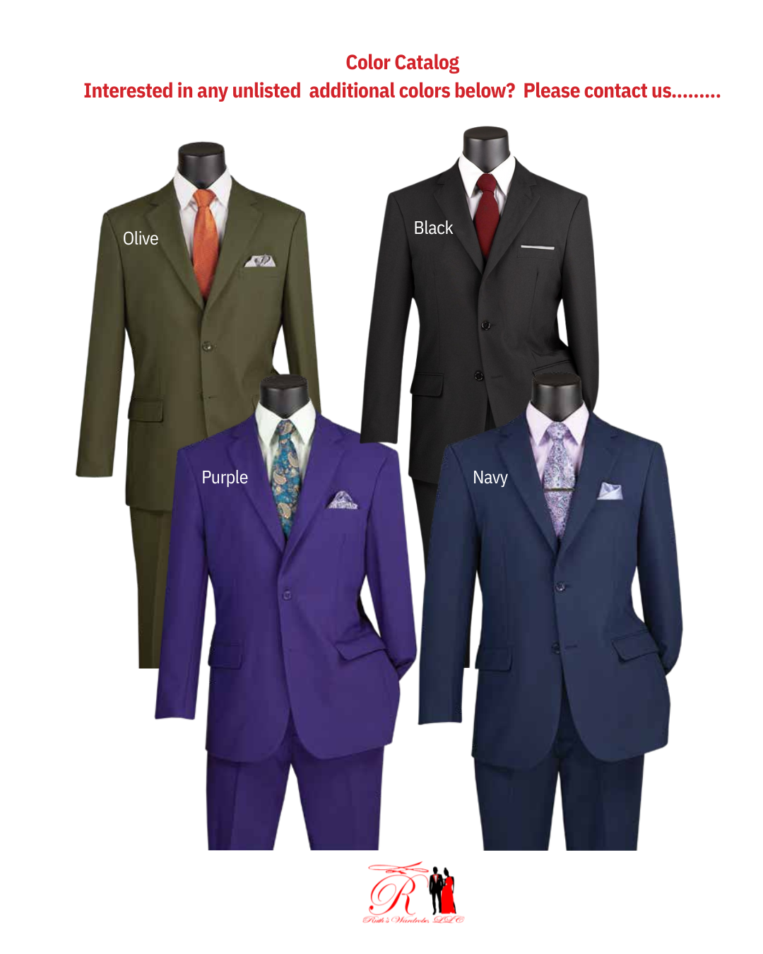 Vinci Regular Fit Single Breasted Men's Suits Collection