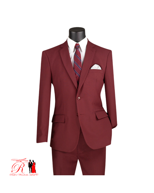 Vinci Regular Fit Single Breasted Men's Suits Collection