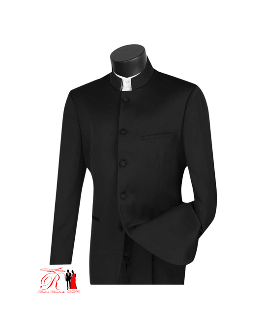 Vinci Single Breasted Branded Collar Men's Suits Collection